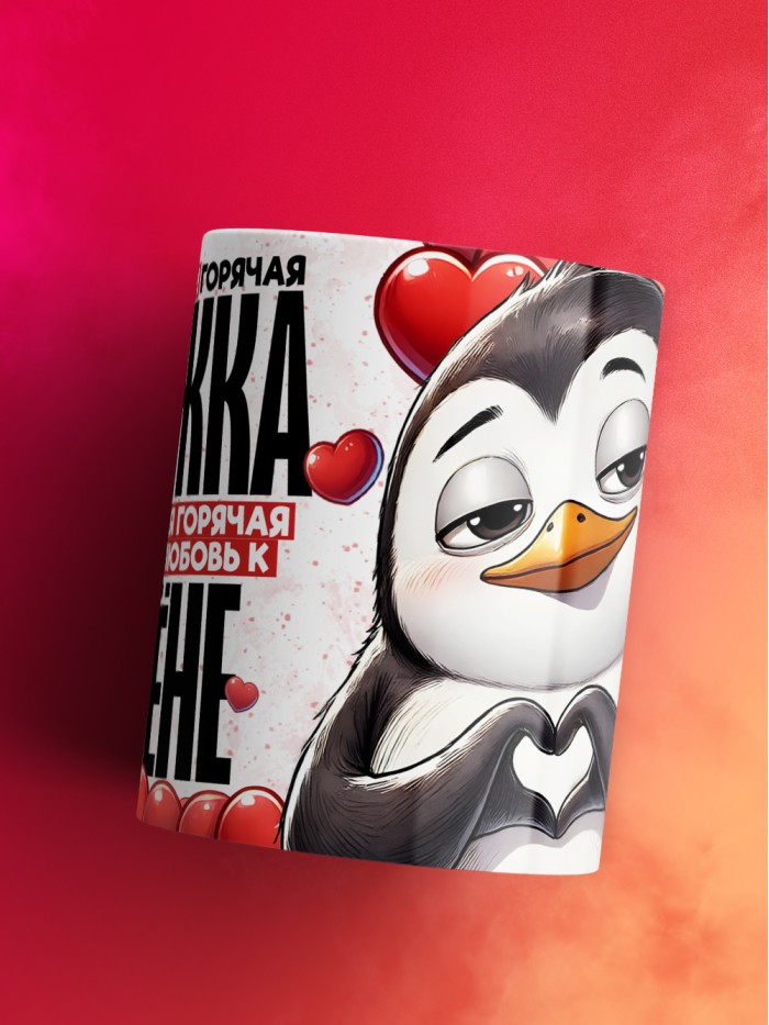 Горячая кружка на 14 февраля Алёне  Истра