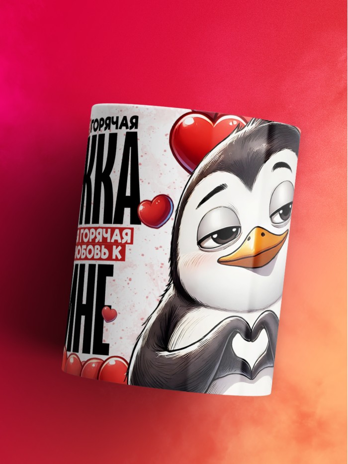Горячая кружка на 14 февраля Алине  Истра