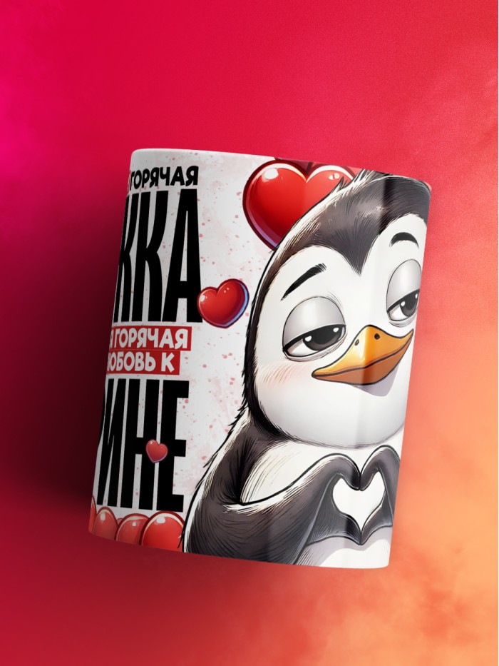 Горячая кружка на 14 февраля Марине  Истра