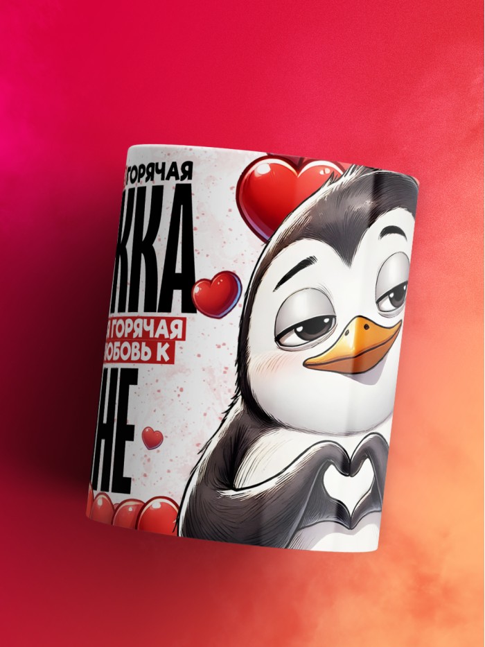 Горячая кружка на 14 февраля Нине  Истра