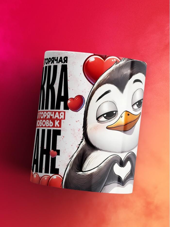 Горячая кружка на 14 февраля Оксане  Истра