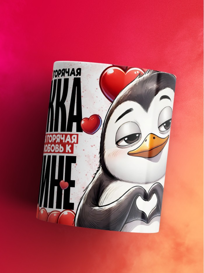 Горячая кружка на 14 февраля Полине  Истра