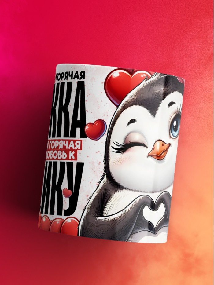 Горячая кружка на 14 февраля Вадику  Истра