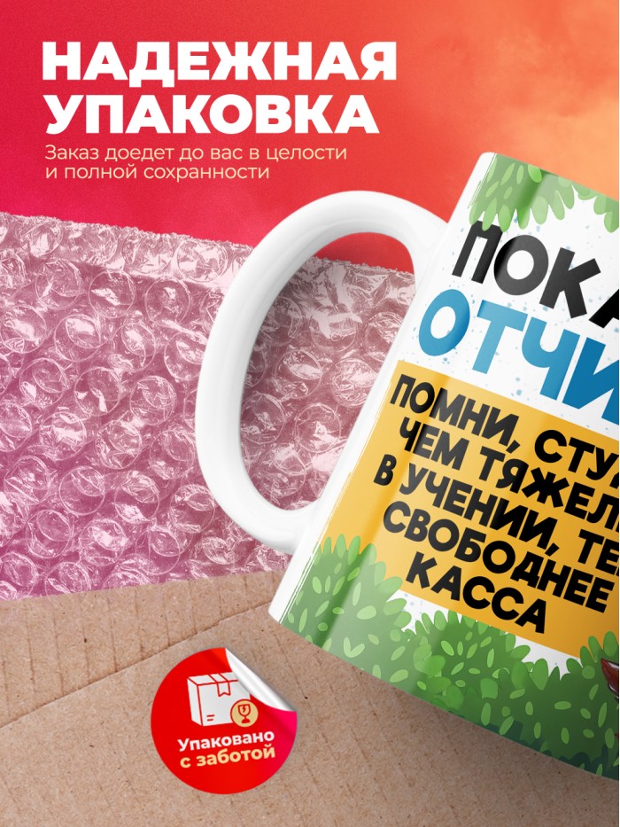 Кружка прикол для студента  Истра