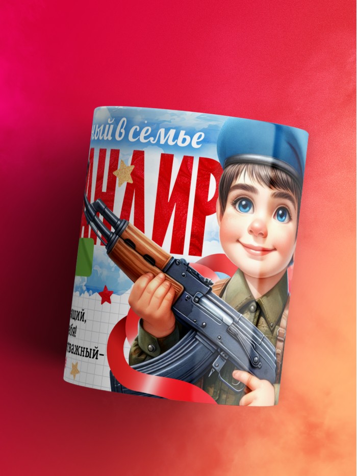Кружка главный в семье командир Федя  Истра