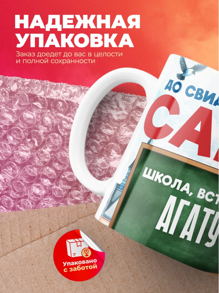 Кружка школа встречай Агату  Истра