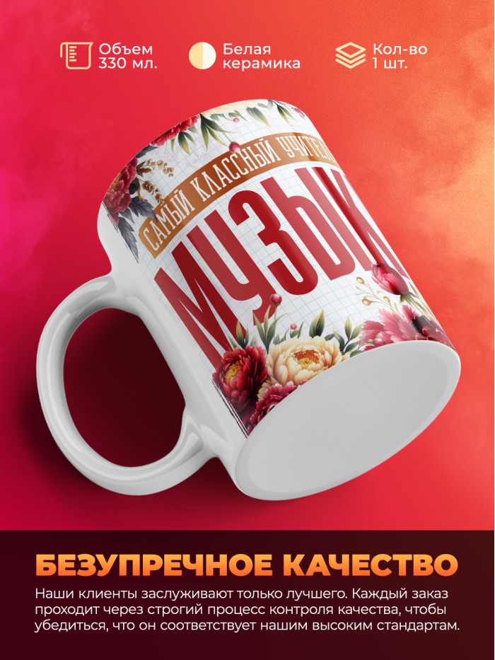 Кружка учителю Музыки  Истра