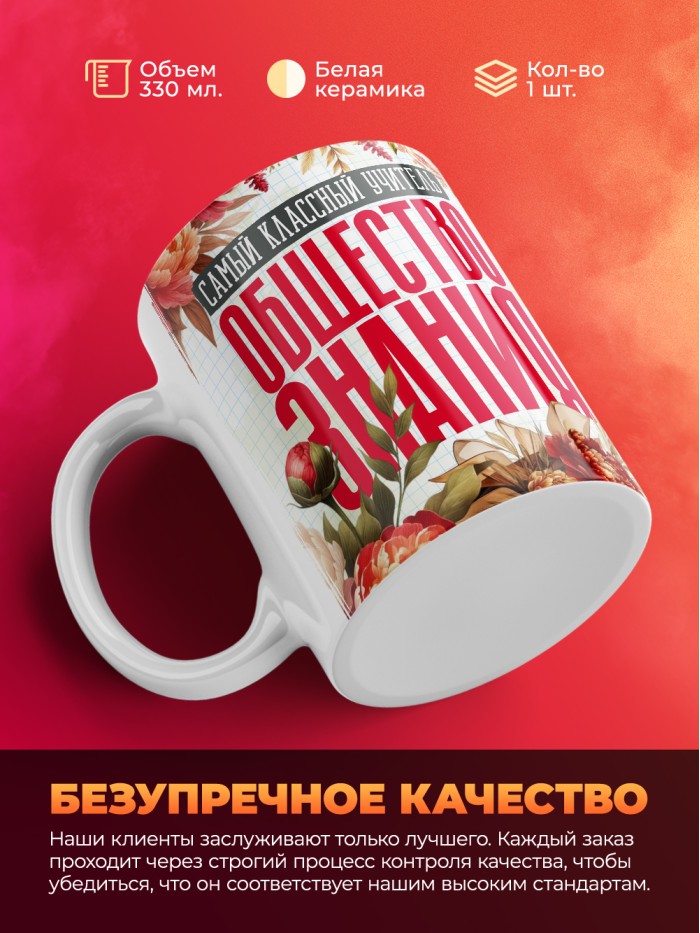 Кружка учителю Обществознания  Истра