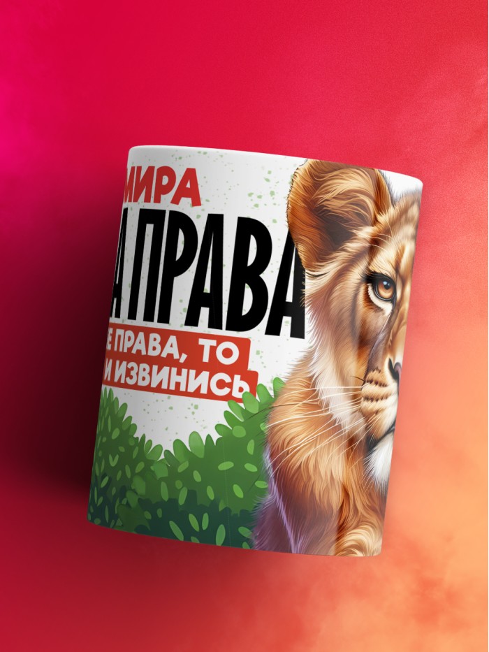 Кружка Самира всегда права  Истра