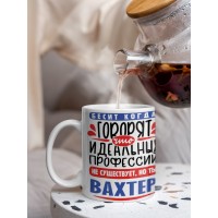 Кружка, Идеальная профессия Вахтер, 330мл