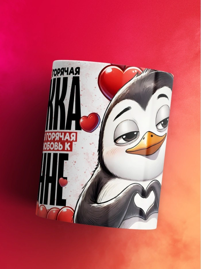 Горячая кружка на 14 февраля Жанне  Истра
