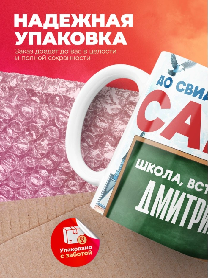 Кружка школа встречай Дмитрия  Истра